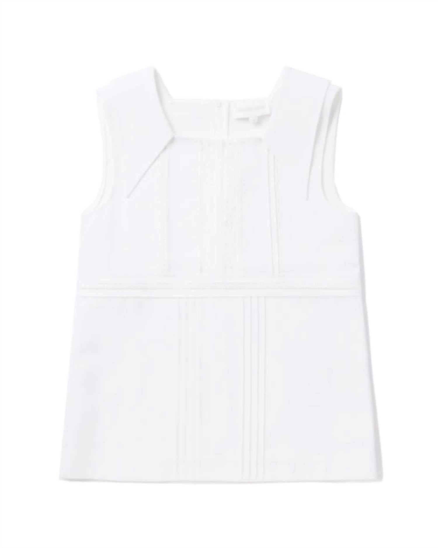 Shushu/Tong Square Neck Lace Vest Top in white - women's tank top - view 5