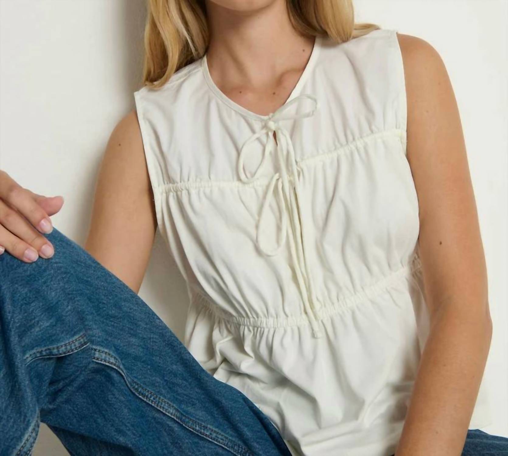 Nation Ltd - Lacie Ruching Top