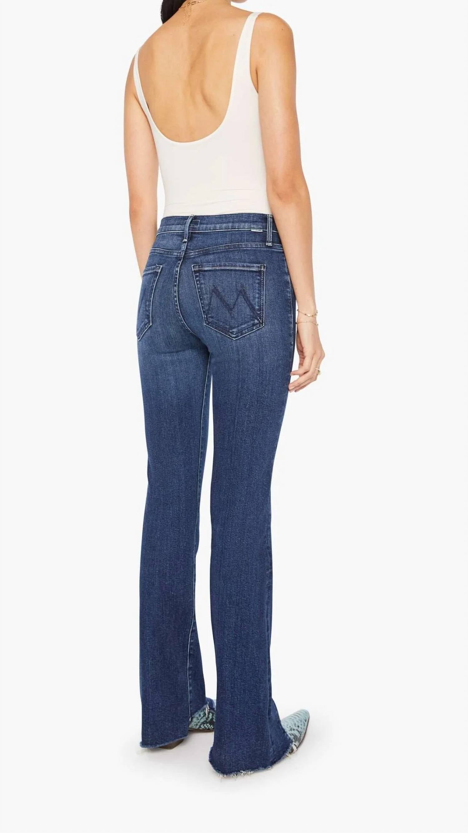 Mother - Insider Skimp Pointy Fray Jeans