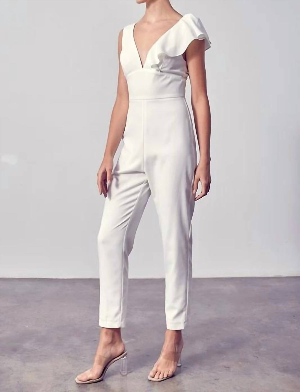 Do+Be - Woven Straight Leg Jumpsuit