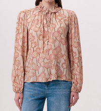 EXQUISE Paulaina Blouse in multi - women's blouse