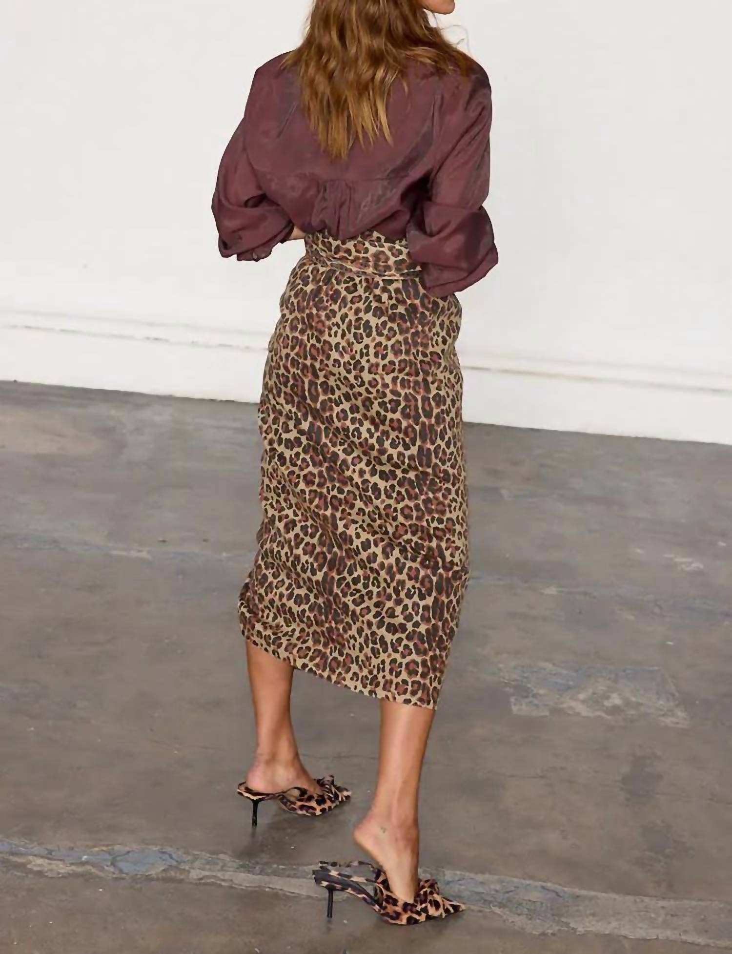 Never Fully Dressed - Lucia Denim Jaspre Skirt