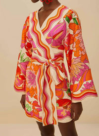 Farm Rio - Spring Affair Mini Dress
