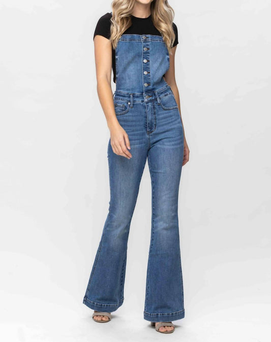 Flared Overalls