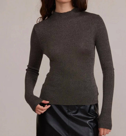 Lucy Paris - Susanna Mock Neck Sweater