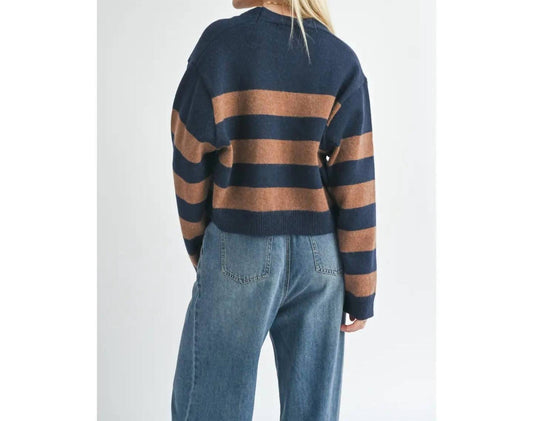 Sage The Label - Liana Bold Stripe Cardi Sweater