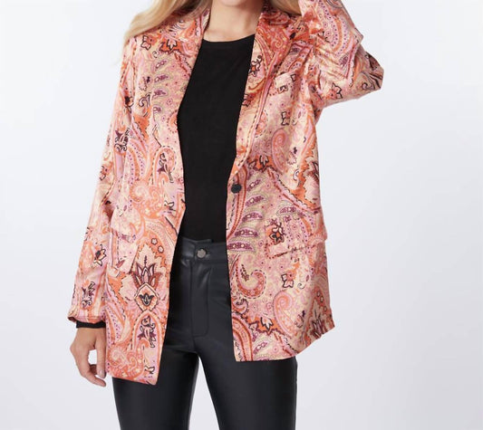 Esqualo - Expression Print Blazer