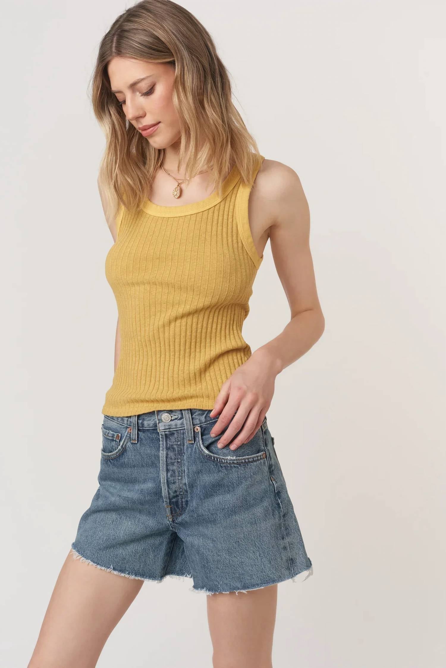 Project Social T - Cooper Sweater Rib Tank Top