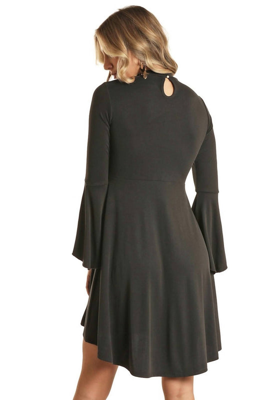 Panhandle - Bell Sleeve Mini Dress