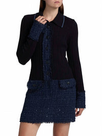 Ramy Brook - Ellen Wool Rib-knit Minidress