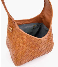 Clare V. - Women's Petit Bando Medium Woven Diagonal Bag