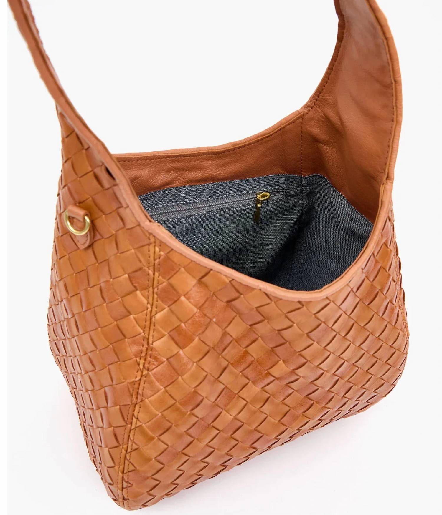 Clare V. - Women's Petit Bando Medium Woven Diagonal Bag