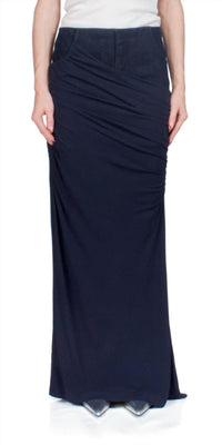 Christopher Esber - Wrapped Denim Column Skirt