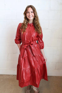 Fate - Miranda Leather Dress