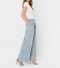 Flying Monkey - Shower Me Wide Leg Jean