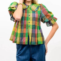 Ivy Jane - Blocks Of Plaid Top