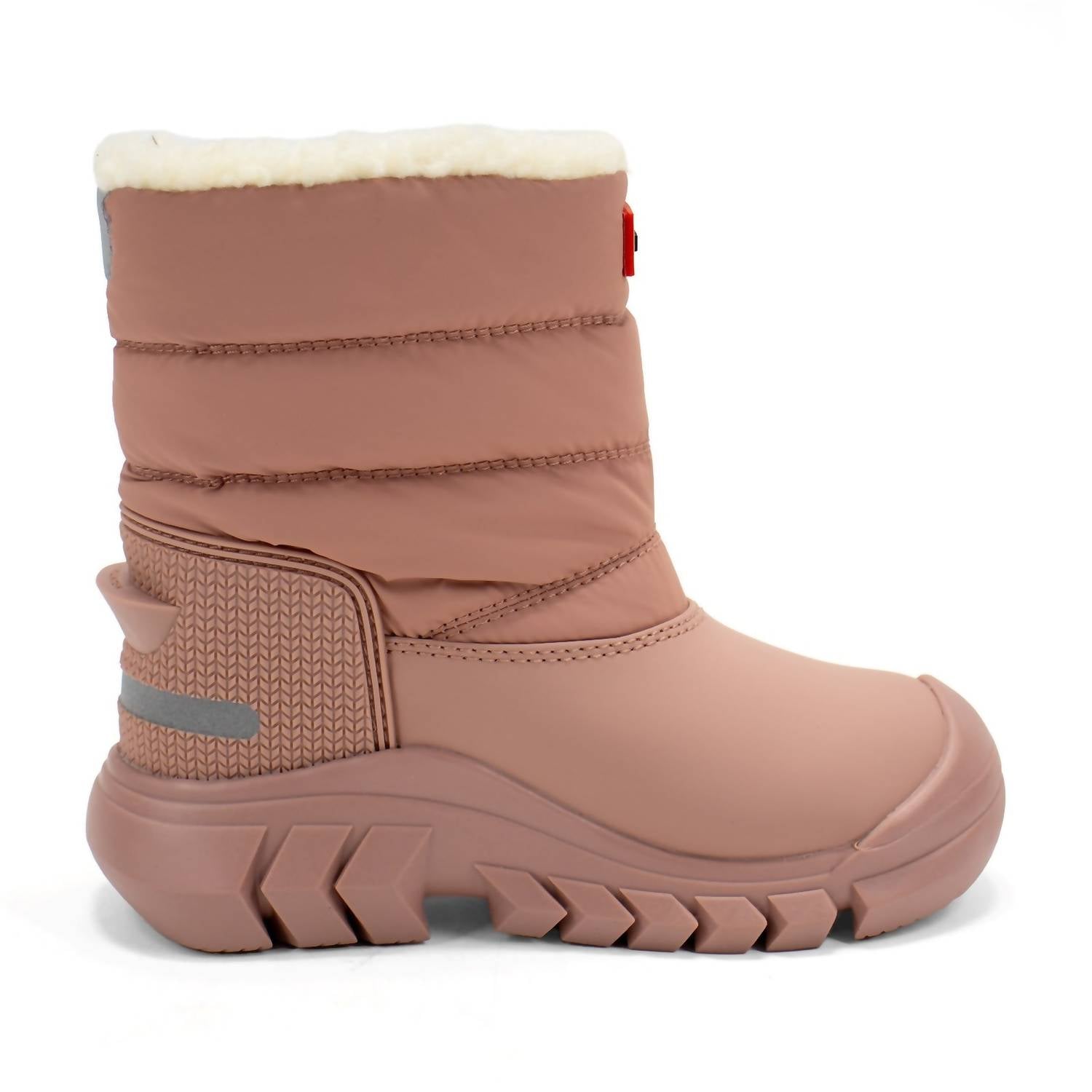 HUNTER Toddler's Insulated Snow Boots in medium red - kids' shoe - alternate view