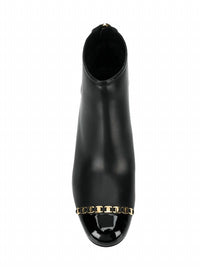 Salvatore Ferragamo - Women's Vara Chain Leather Boots