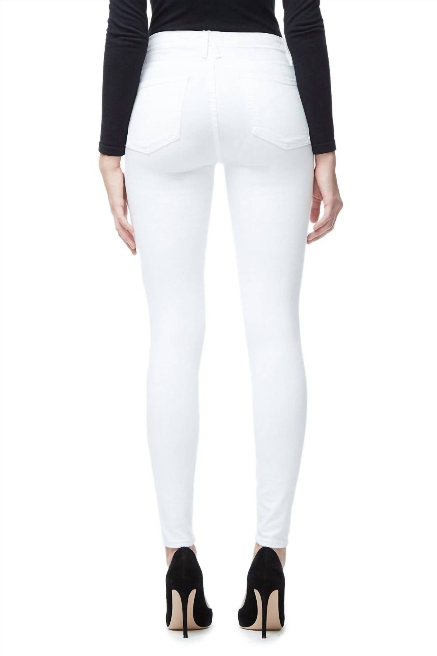 GOOD AMERICAN Women's Good Legs Jean in white - women's jeans - alternate view