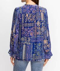 Johnny Was - Joasie Burnout Blouse