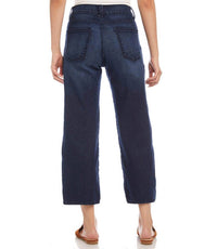 Karen Kane - Wide Leg Cropped Jeans