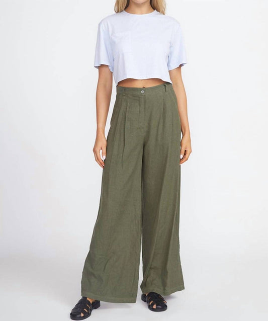 Stateside - Linen Wide Leg Trouser