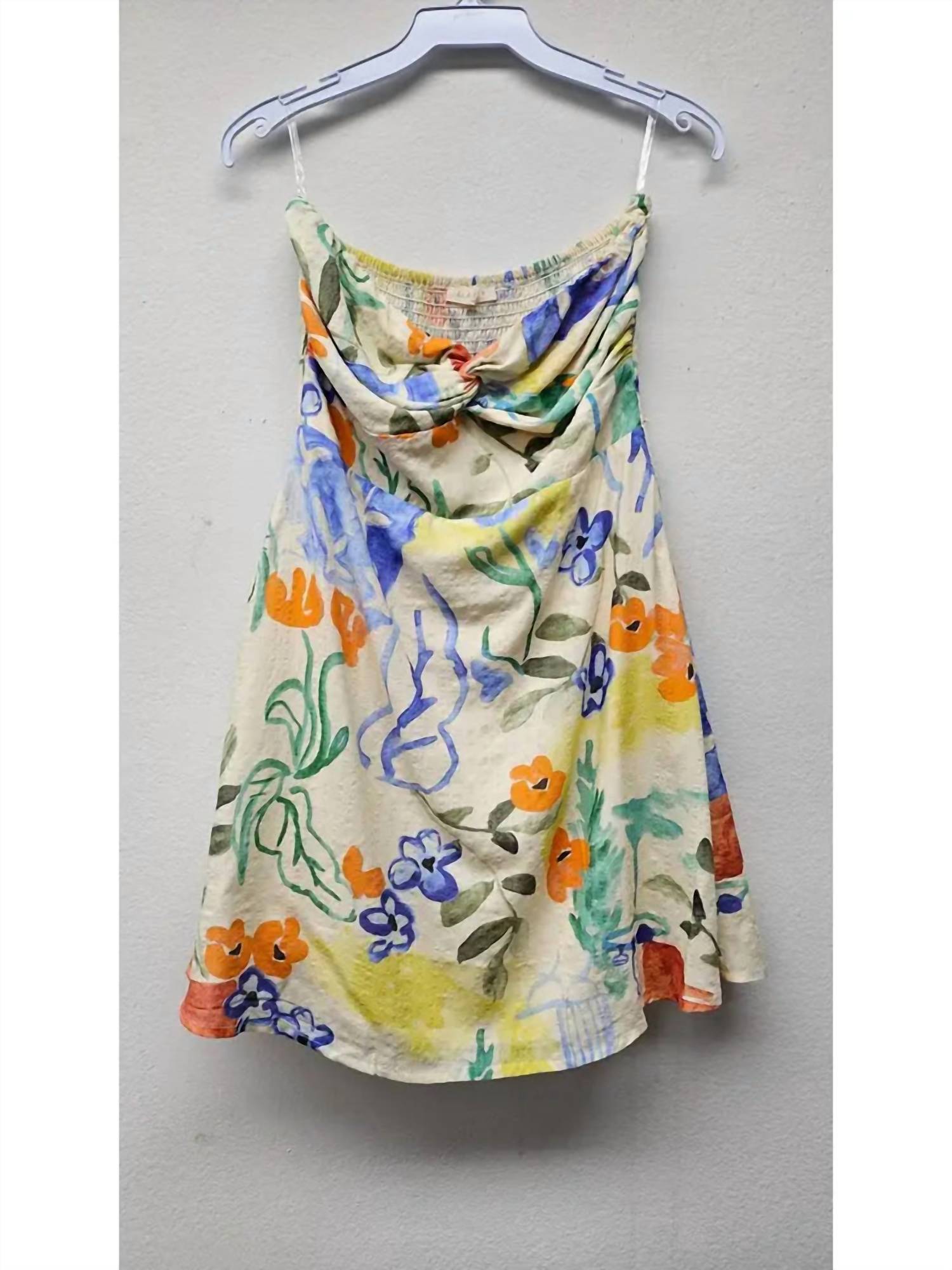 Illa Illa - Painted Strapless Garden Dress