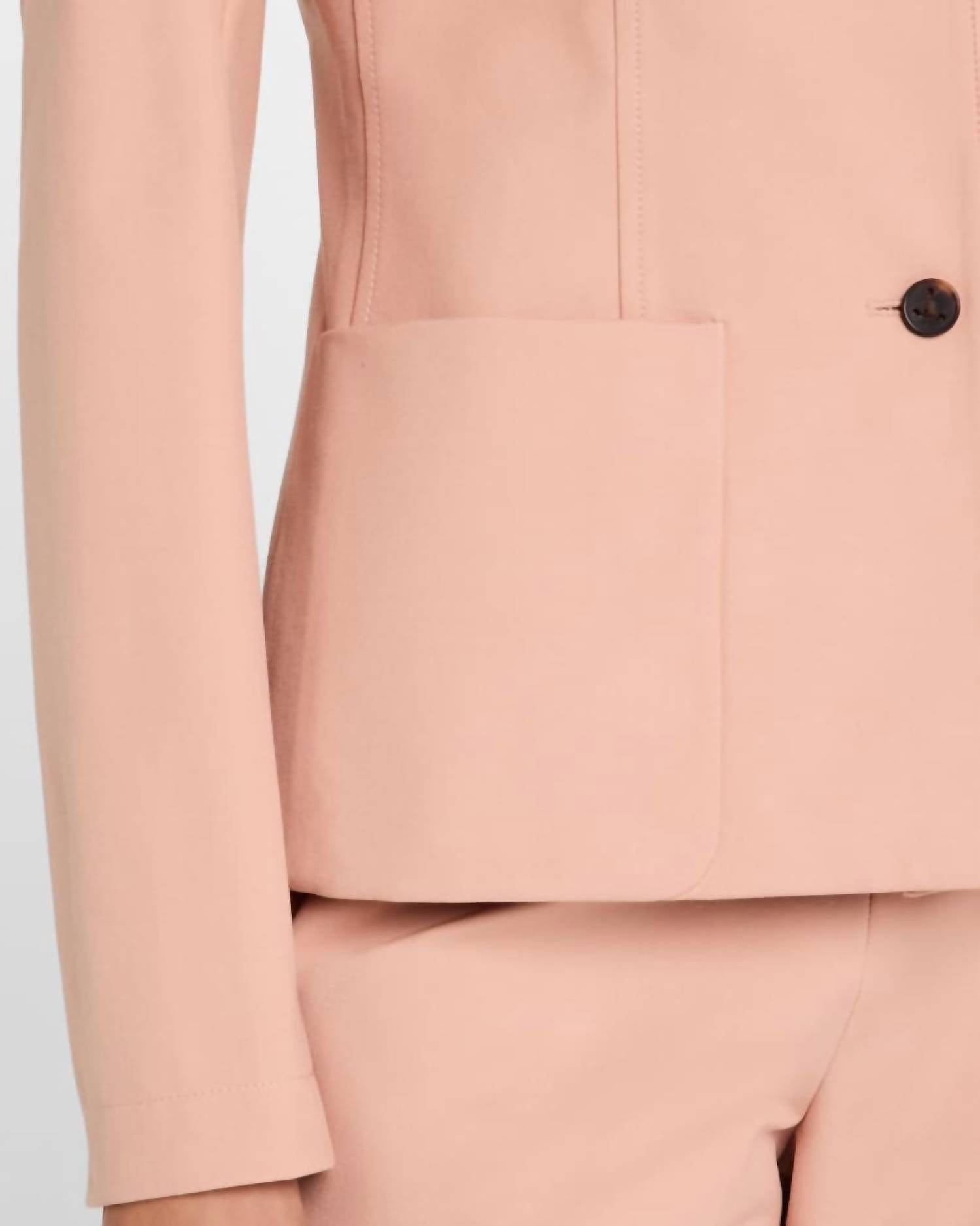 Lafayette 148 - Notched-lapel Techno Stretch Twill Jacket