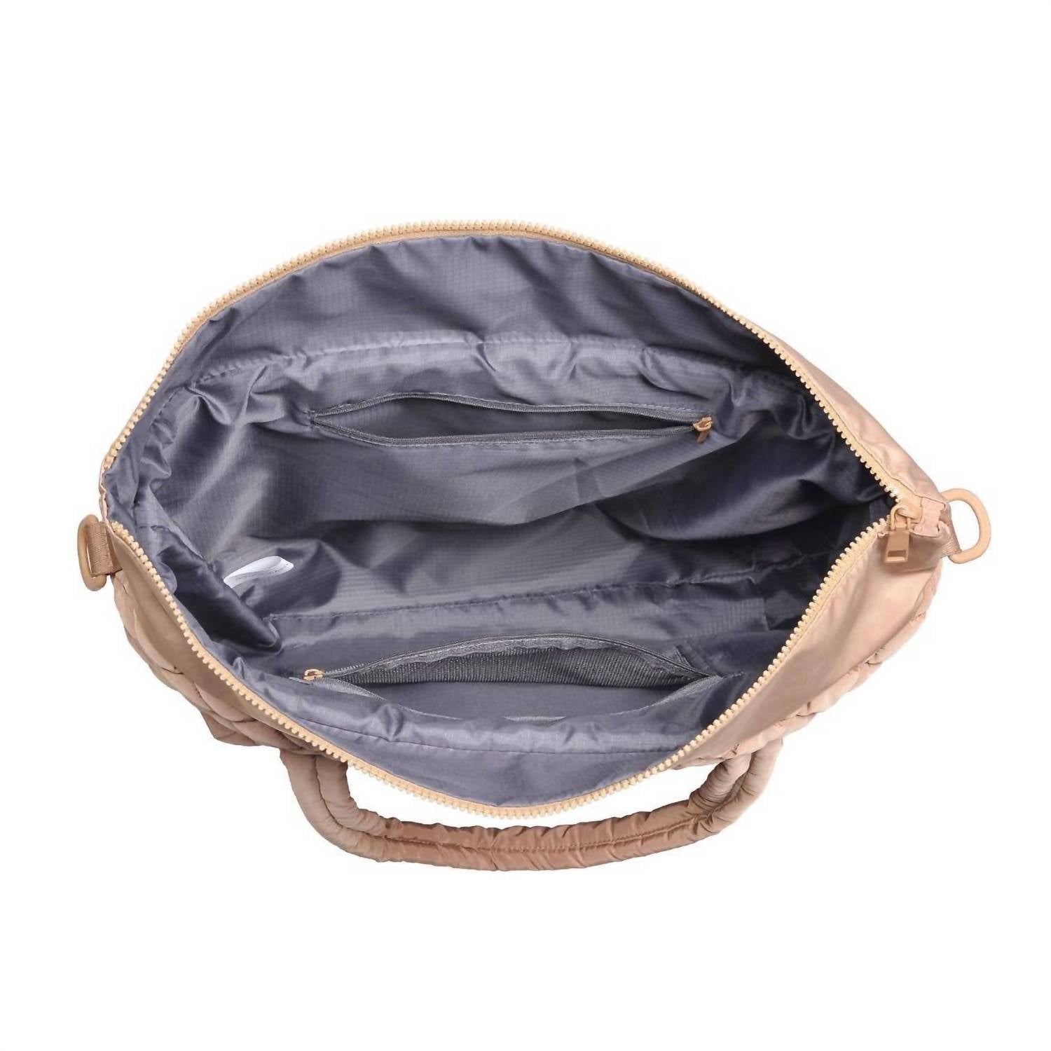 Urban Expressions - Women's Lanya Quilted Nylon Travel Tote Bag