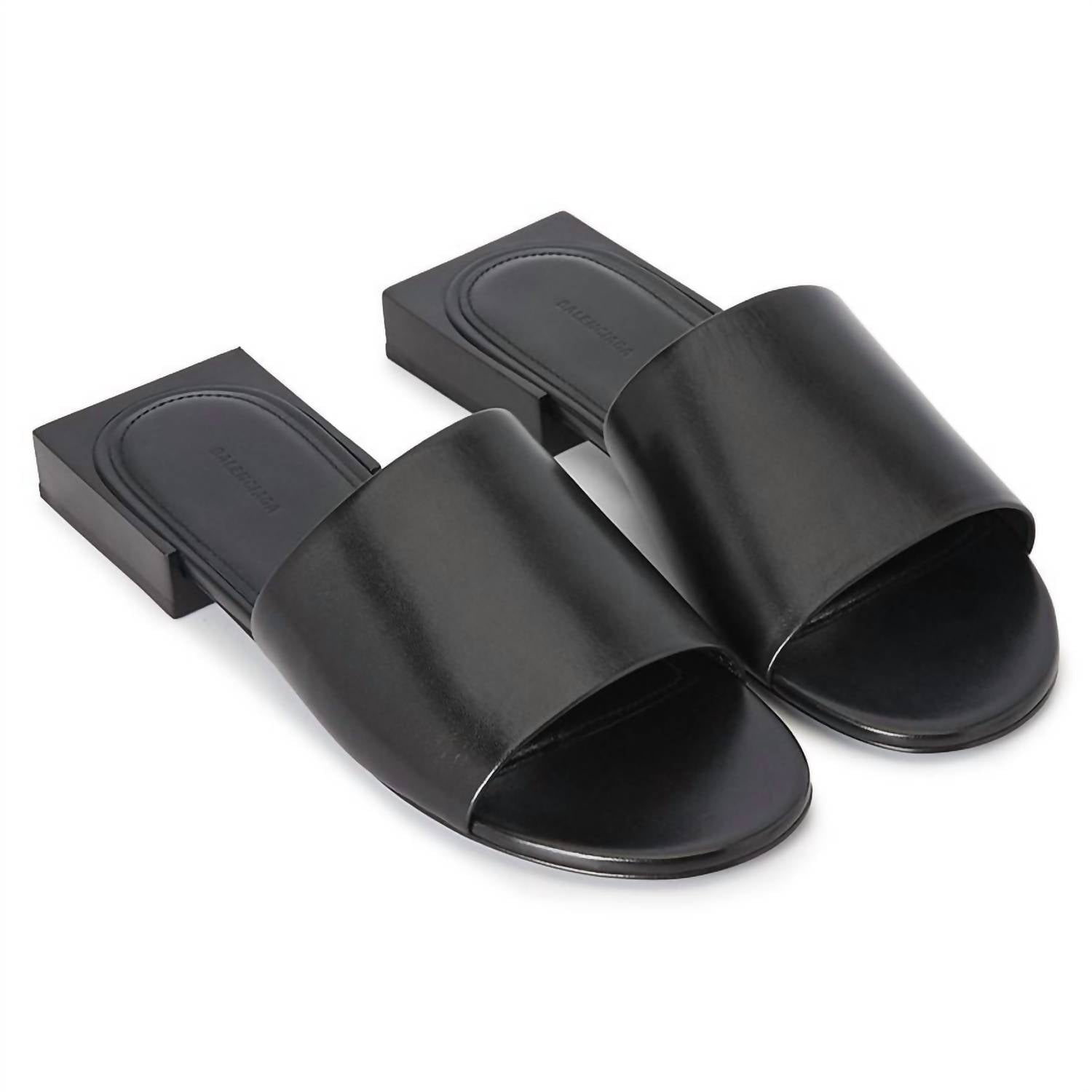 Balenciaga - Women's Logo Box Sandal