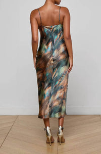 L'Agence - Seridie Silk Slip Dress