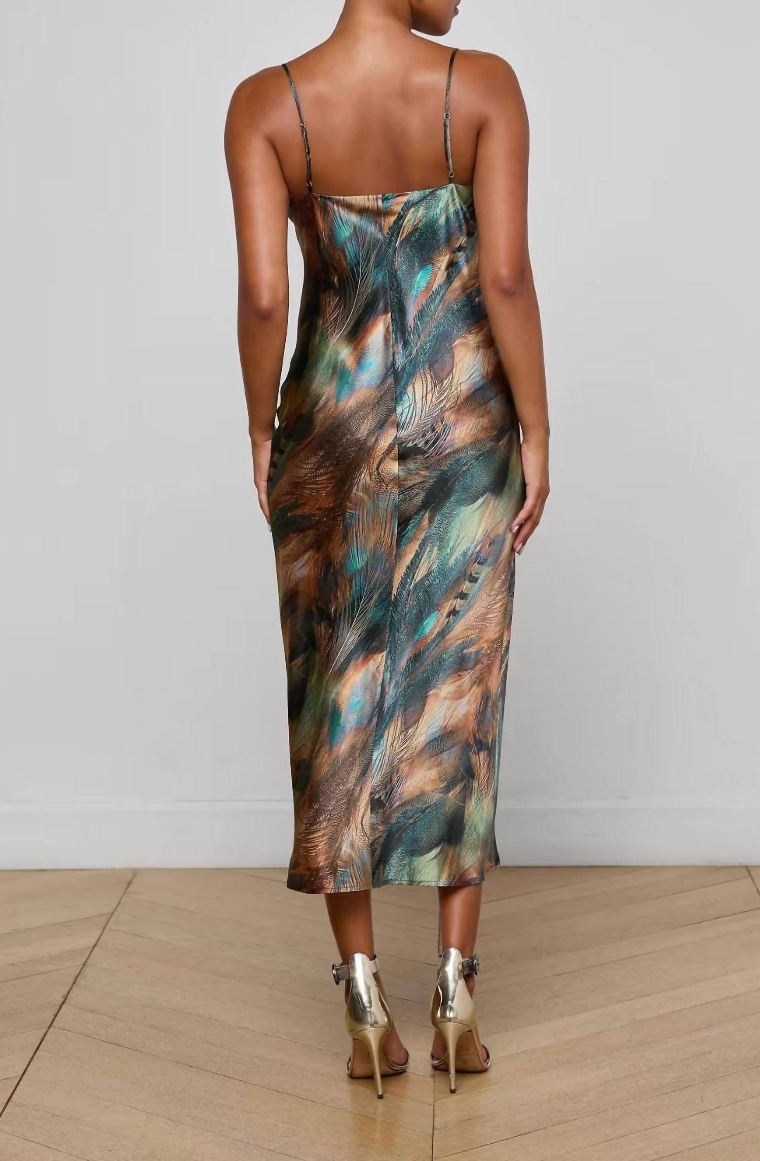 L'Agence - Seridie Silk Slip Dress