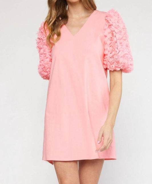 Entro - Floral Sleeve Dress