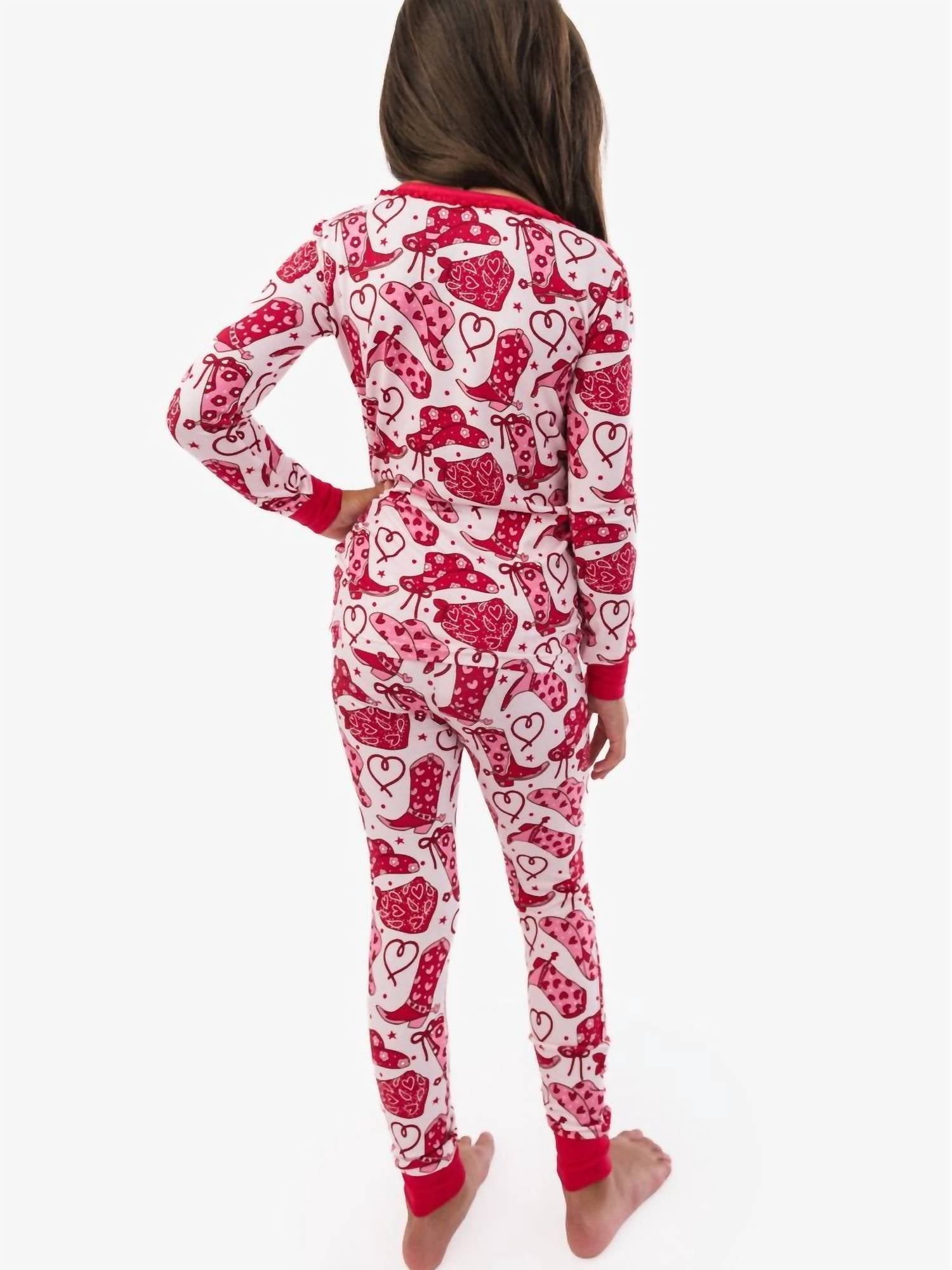 Rufflebutts - Girls Long Sleeve Pajama Set