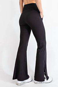 Rae Mode - Crossover Waist Flared Leggings