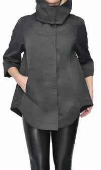Ciao-Milano - Savina Hooded Rain Jacket