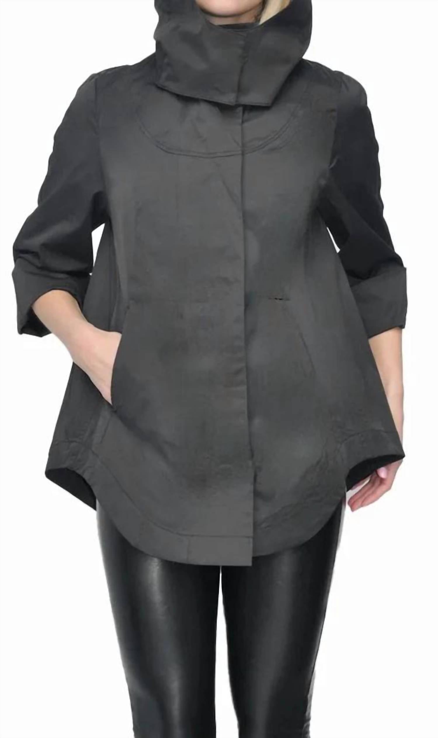 Ciao-Milano - Savina Hooded Rain Jacket