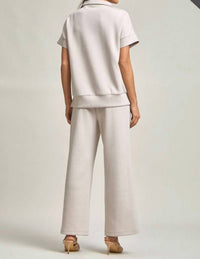 Dear Scarlett Catalina Travel Set in grey - women's sleepwear - alternate view