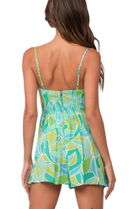 Sky To Moon - LEMON & LIME MINI DRESS