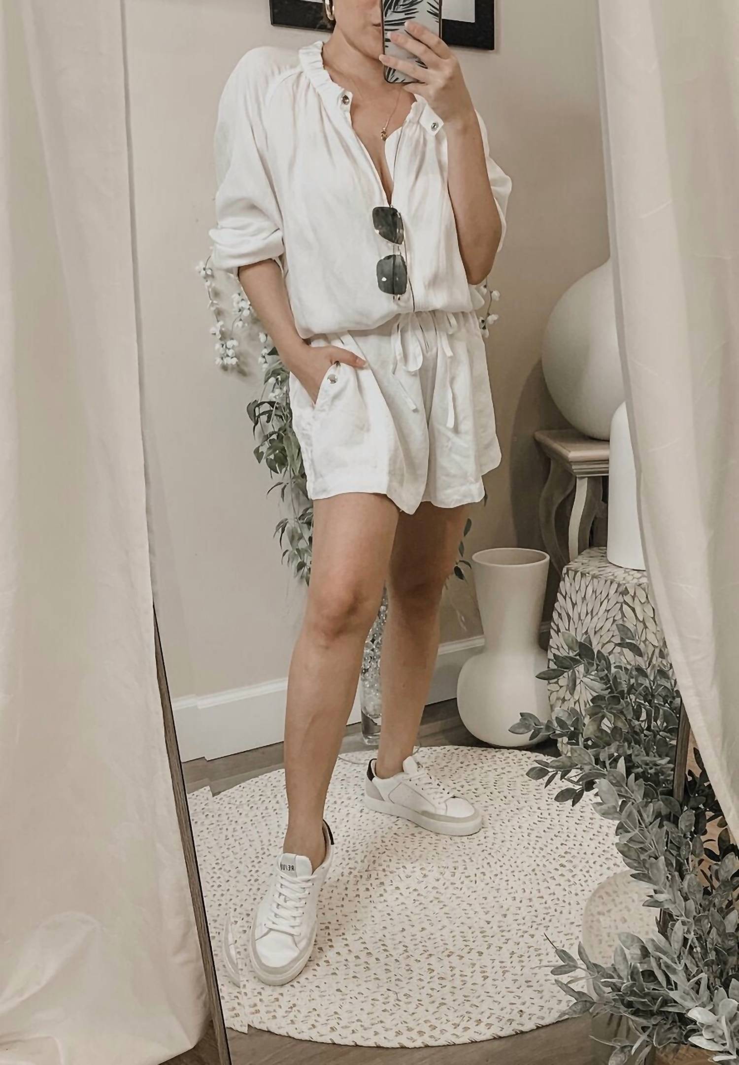Mikoh - Giana Slouchy Short Romper