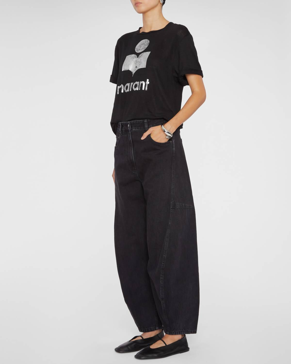 Isabel Marant - Zewel Shiny Linen Tee