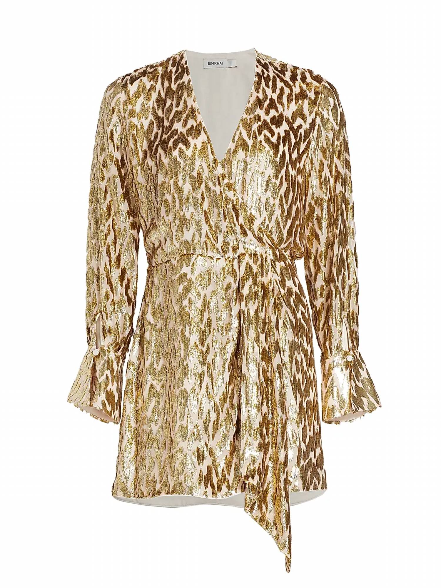 Simkhai - Camryn Metallic Mini Dress