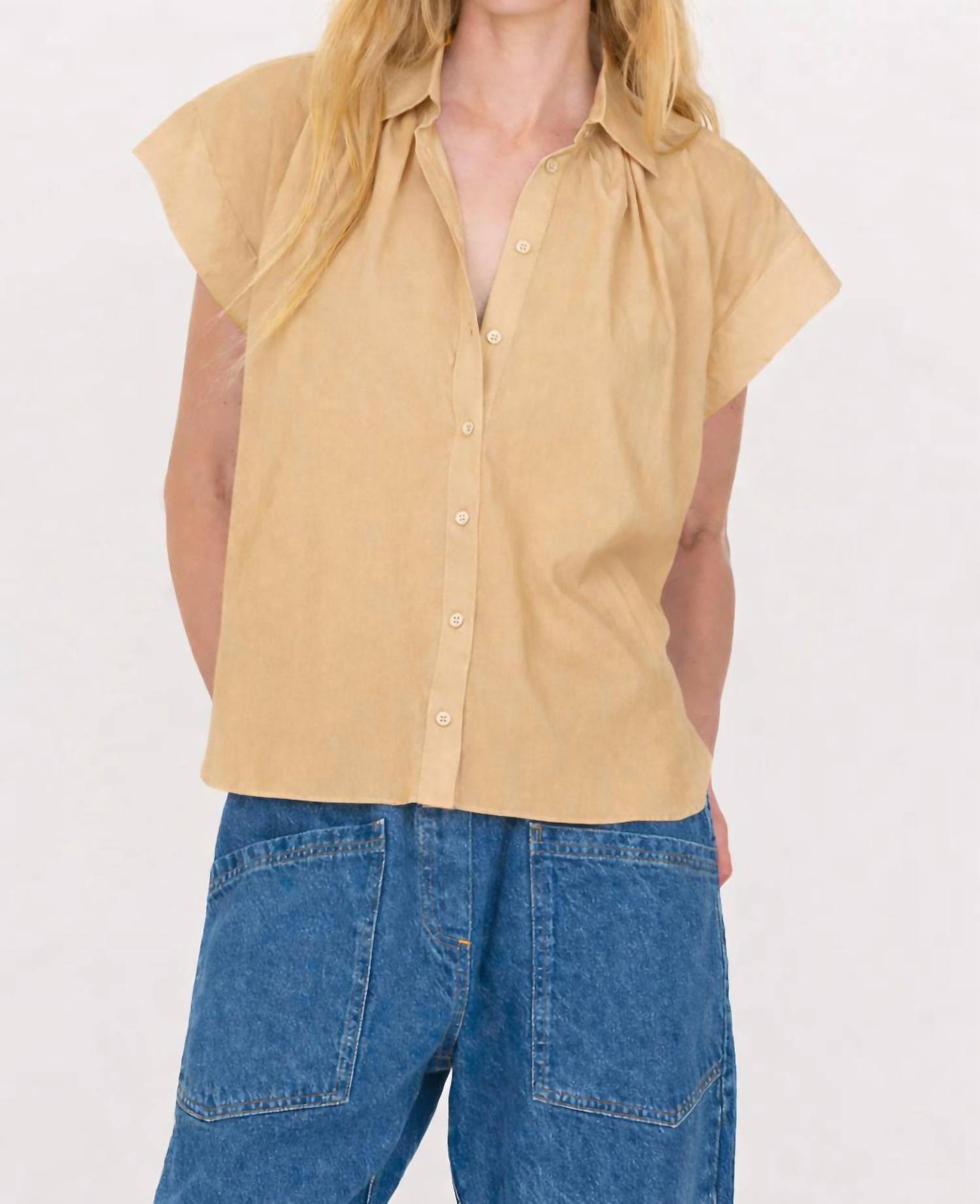 Secular - Trinity Button Up Top