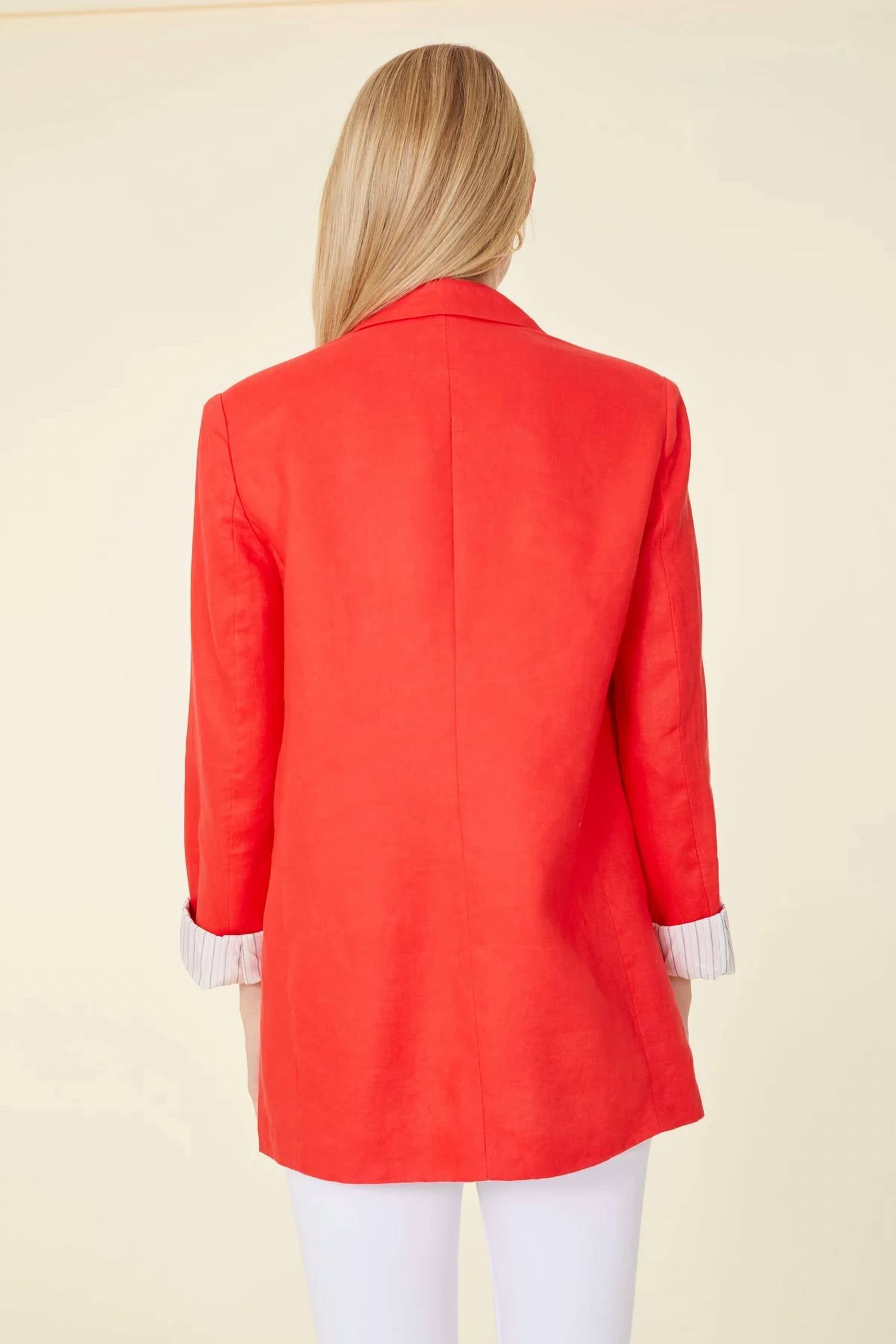 Dolce Cabo - Oversized Linen Blazer