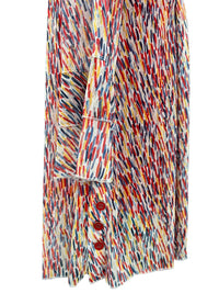 Multiples - Print Mesh Open Cardigan