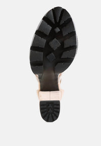 London Rag - Women's Fresh Daisy Harness Straps Block Heel Sandals