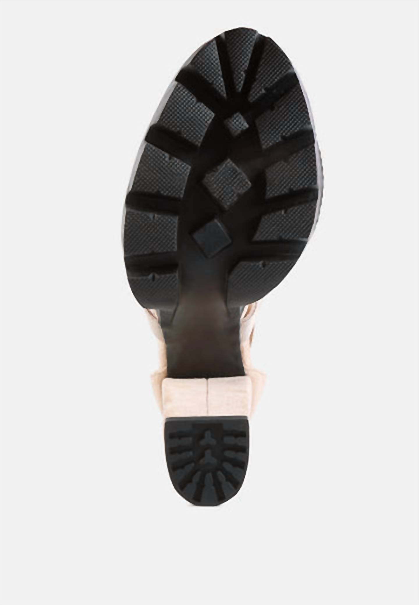 London Rag - Women's Fresh Daisy Harness Straps Block Heel Sandals