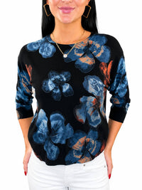 Mb By Tribal - Soft Yarn Crewneck Sweater
