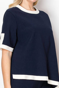 Joh - Kaya Crepe Knit Top