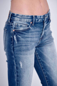 Artemis Vintage - Women's Frayed Hem Jeans